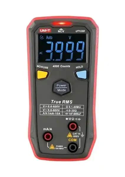 UNI-T UT 123D Akıllı Dijital Multimetre: Çok Fonksiyonlu Güvenilir Elektrik Ölçüm Aracı