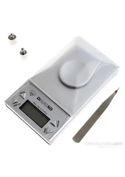 Weather Forecast WF 20g 0,001g Hassasiyetli Pırlanta Terazisi Profesyonel Kullanım İçin