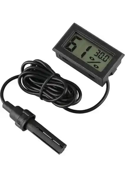 Wozlo Mini Isı ve Nemölçer: Hassas ve Güvenilir Taşınabilir Ölçüm Cihazı