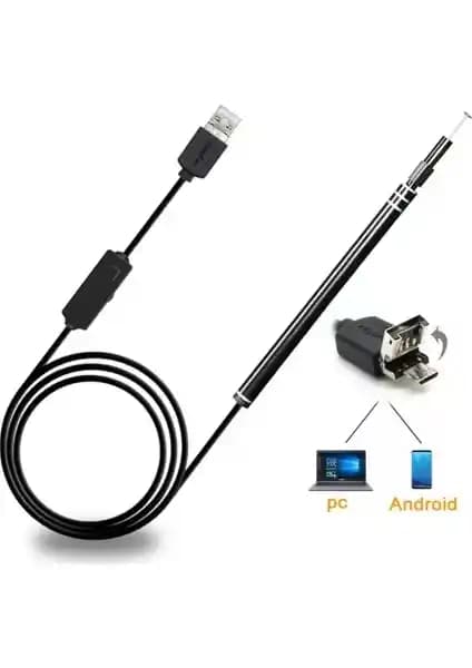 Yüksek Çözünürlüklü 720P Kulak Muayene Endeskop Kamera Teknolojisi