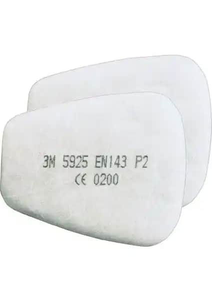3M 5925 P2 Toz ve Sis Filtresi Pedi Endüstriyel Koruma ve Güvenlik Çözümü