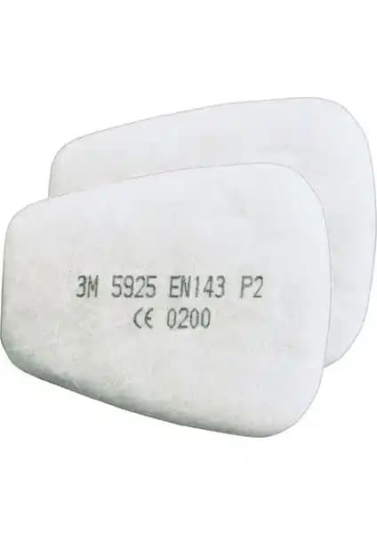 3M 5925 P2 Toz ve Sis Filtresi Pedi Endüstriyel Koruma ve Güvenlik Çözümü