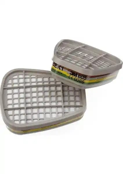 3M 6059 ABEK1 Gaz Buhar Filtreleri Endüstriyel Koruma ve Güvenlik Çözümü