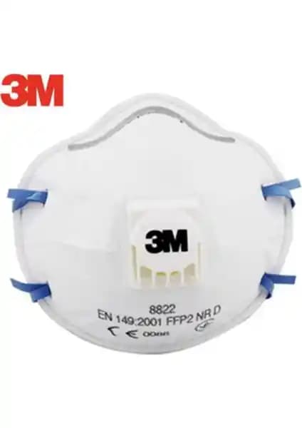 3M 8822 FFP2 Ventilli Solunum Koruyucu Maske: Güvenlik ve Konforun Birleşimi