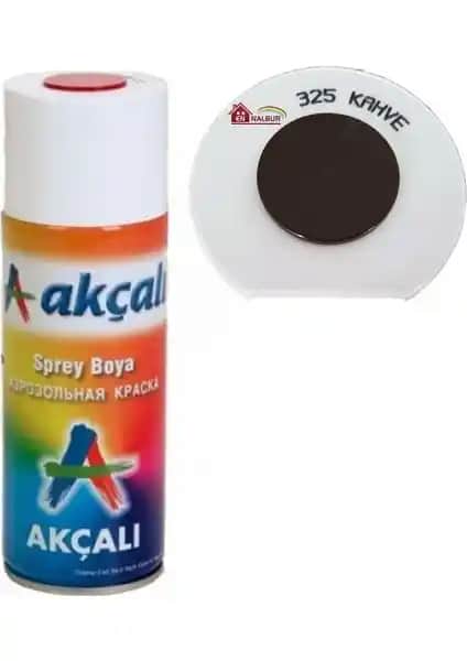 Akçalı Sprey Boya 400 ml Kahve – Dayanıklı ve Estetik Boyama Çözümü