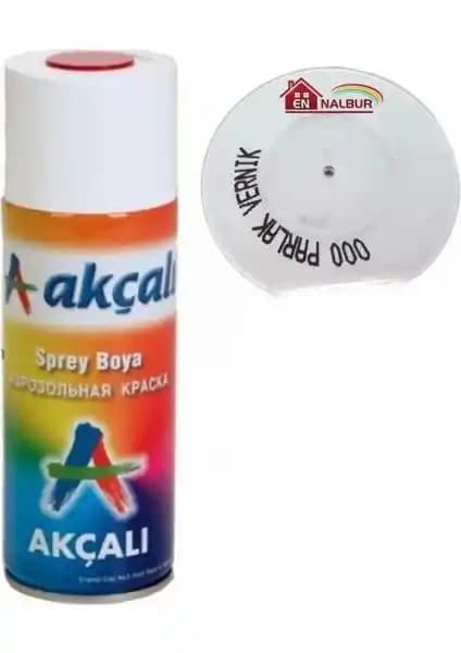 Akçalı Sprey Boya Şeffaf Vernik 400 ml: Dayanıklı ve Parlak Koruyucu Kaplama