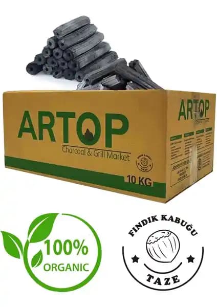 Artop %100 Doğal Fındık Mangal Kömürü: Çevre Dostu ve Uzun Süreli Yanma Özelliğiyle