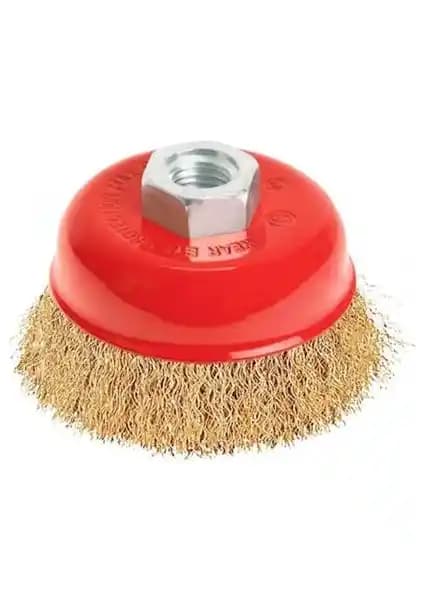 Bay-Tec Saçaklı Çanak Tel Fırça 65 mm: Dayanıklı ve Çok Yönlü Metal Temizlik Aracı