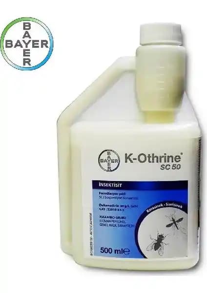 Bayer K-Othrine SC 50 Haşere Kontrol Ürünü İç Mekanlarda Uzun Süreli Etki Sağlar