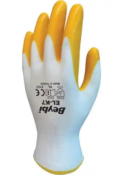 Beybi Eldiven Beybi El-Pn7 Eldiven 10 Numara - Yüksek Kimyasal Direnç ve Dayanıklılık