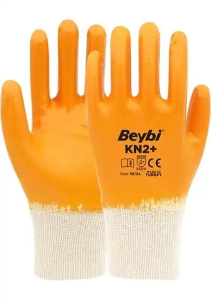 Beybi KN2+ Pamuk Nitril Eldiven: Güvenlik ve Konfor Sunan Endüstriyel Koruyucu Eldiven
