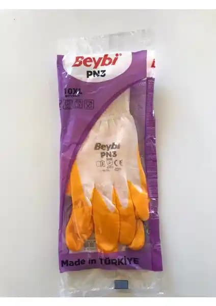 Beybi PN3 İş Eldiveni 12'li Paket: Endüstriyel Güvenlik ve Konfor Bir Arada