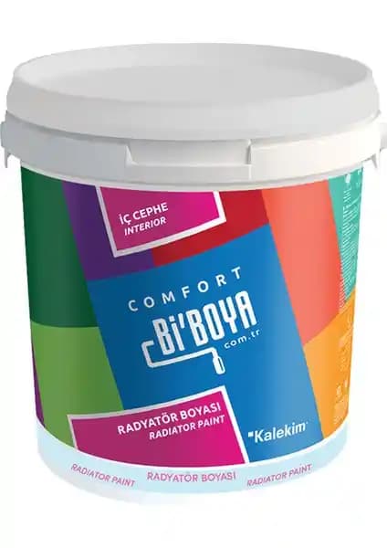 Bi'Boya Radyatör Boyası 0,75 Lt Beyaz - Dayanıklı ve Estetik Radyatör Yenileme Çözümü