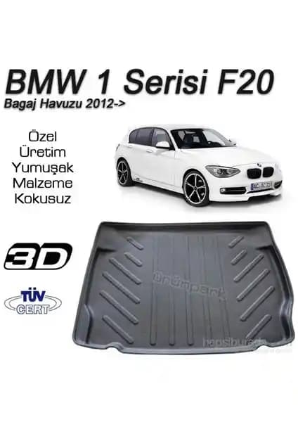 BMW 1 Serisi F20 İçin Özel Tasarlanmış Bagaj Havuzu ve Koruma Çözümü