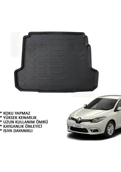 Carx Renault Fluence 3D Bagaj Havuzu: Dayanıklı ve Estetik Koruma Çözümü