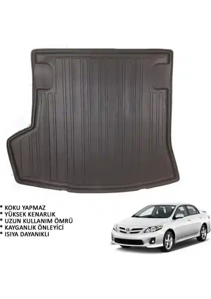 Carx Toyota Corolla Sedan 3D Bagaj Havuzu 2007-2012 Model İçin Uygun ve Dayanıklı Koruma Çözümü