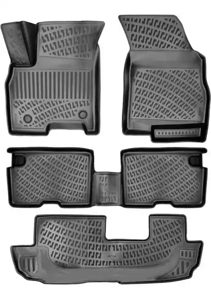 Chery Tiggo 8 Pro 2022 ve sonrası için yüksek kaliteli 3D havuzlu paspaslar