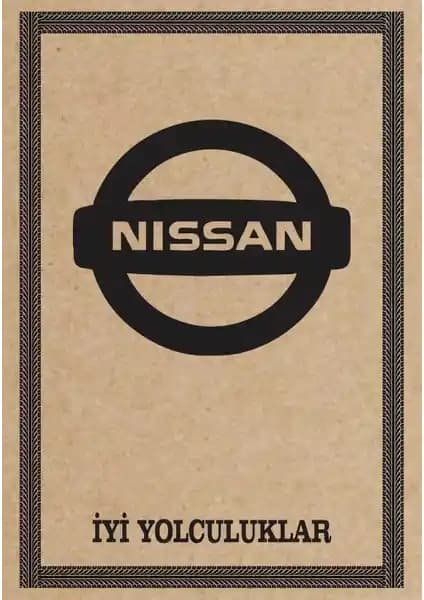Cihan Oto Paspas Kağıdı Nissan Amblemli 100 Adet - Kaliteli Araç Paspasları