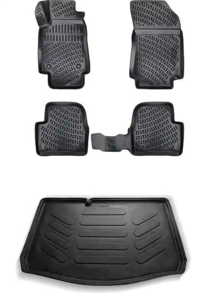 Citroen C3 İç ve Bagaj Koruma İçin Rizline 3D Havuzlu Paspas ve Bagaj Havuzu Özellikleri