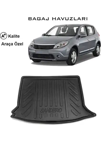 Dacia Sandero İçin Dayanıklı ve Estetik 3D Bagaj Havuzu Koruma Çözümü