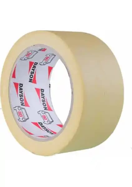 Dayson Beyaz Maskeleme Bandı 48mm x 35m Profesyonel Boya ve Dekorasyon Uygulamaları