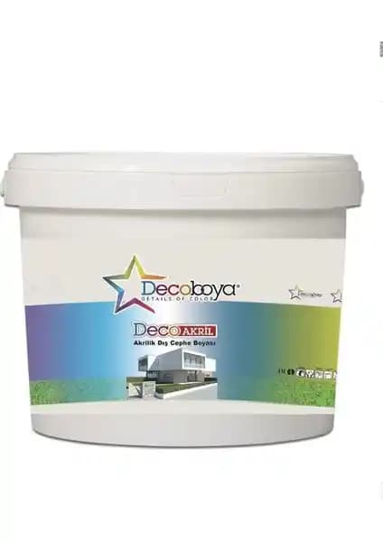 Decoboya Deco Akril Dış Cephe Boyası: Yüksek Dayanıklılık ve Estetik Çözümler