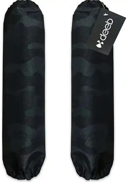 Deeb Honda Pcx Amortisör Çorabı Siyah-Gri: Dayanıklı ve Estetik Koruma Çözümü