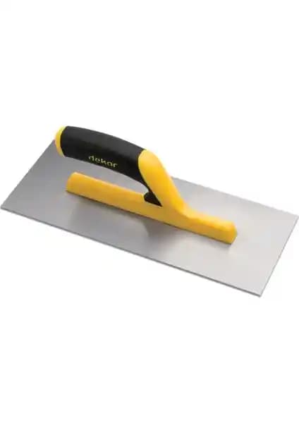 Dekor 093 Alçı Malası Plastik Açık Saplı 35 Cm İnşaat ve Sıva Uygulamaları İçin Uygun