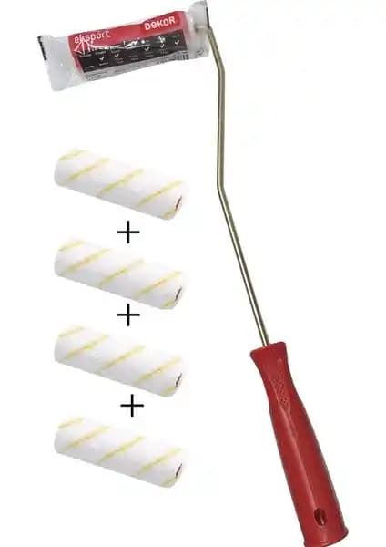 Dekor 1084 Parmak Rulo ve Yedek Rulo Seti ile İç Cephe Boyama Çözümleri