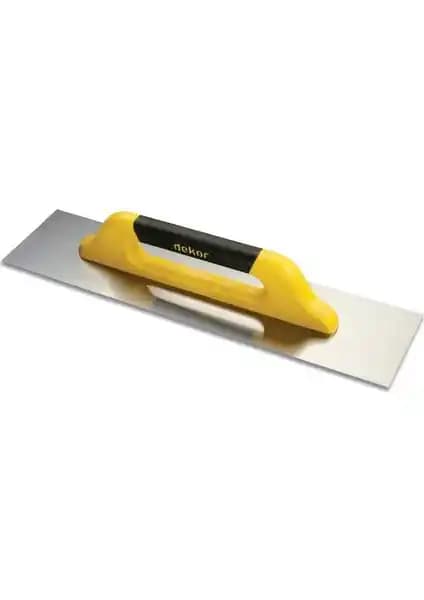 Dekor Alçı Malası Plastik Saplı Yay Çeliği 40 cm Profesyonel ve Dayanıklı Araç