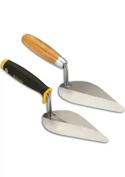 Dekor Dıl Malası Ahşap Saplı 16 Cm Yay Çeliği Profesyonel ve Dayanıklı El Aleti