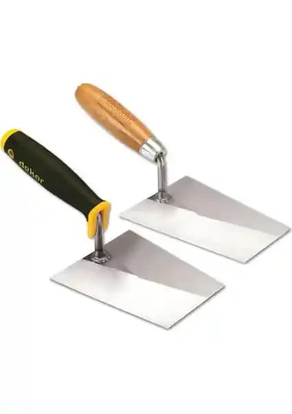 Dekor Duvarcı Malası Plastık Saplı Yay Çeliği 14 Cm Dayanıklı ve Kullanışlı