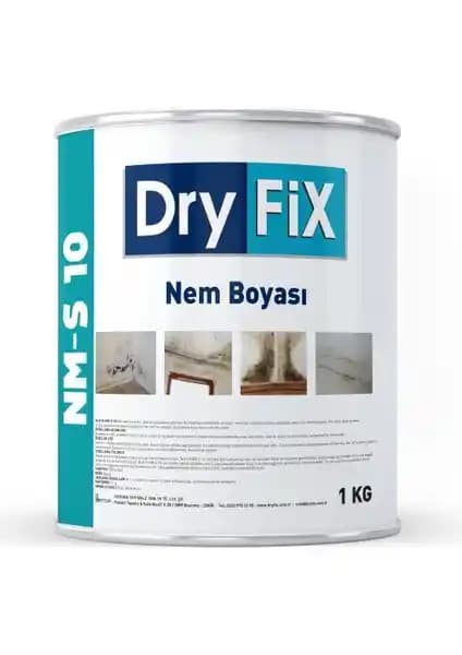 Dryfix NM-S 10 Nem ve Rutubet Boyası ile Kalıcı Koruma Sağlayın