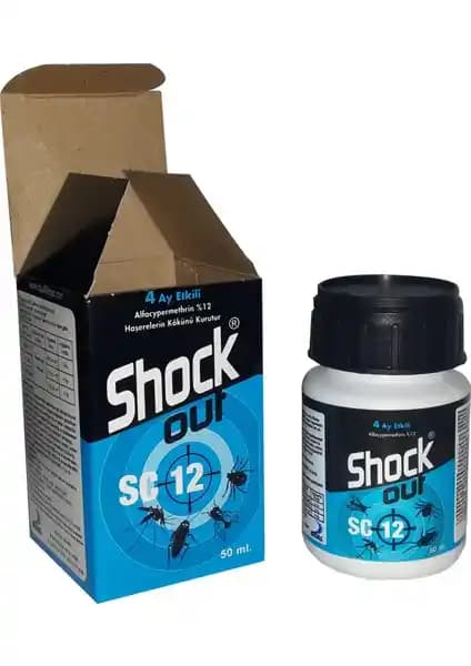 Dual Kimya Shock Out Sc 12 50 ml ile Uzun Süreli Zararlı Kontrolü Sağlayın