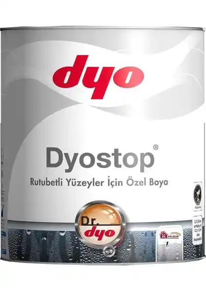 Dyo Dyostop Rutubet ve Nem Boyası ile İç Mekanlarda Kuru ve Sağlıklı Duvarlar