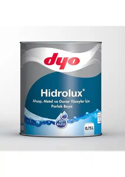 Dyo Hidrolüx 0,75 L Beyaz Su Bazlı Ahşap ve Metal Boyası Özellikleri ve Kullanımı