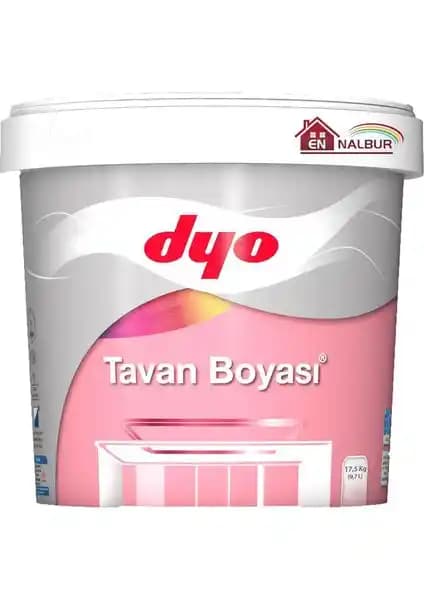 Dyo Tavan Boyası 17,5 Kg Beyaz: Dayanıklı ve Estetik İç Mekan Çözümü