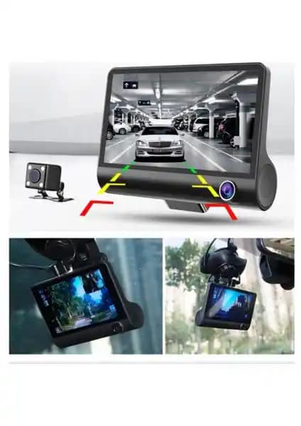 Exvol 3 Kameralı Araç İçi Kamera Güvenlik ve Konfor Artırıcı Teknoloji
