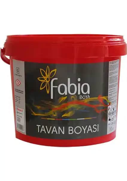 Fabia Boya Tavan Boyası 10 kg ile dayanıklı ve estetik iç mekan çözümleri