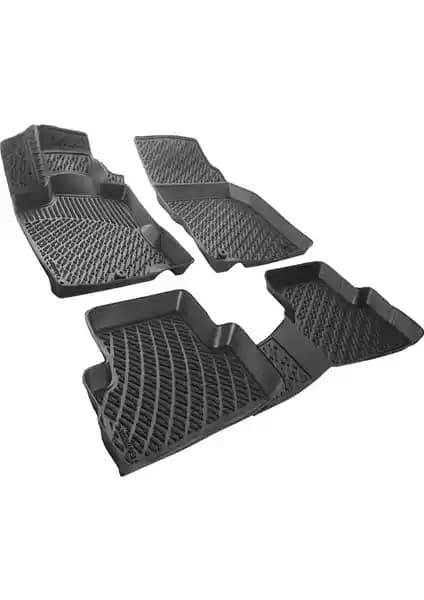 Fiat Egea Cross 2020 Sonrası İçin Dayanıklı ve Estetik Siyah 3D Paspas Ürün Tanımı