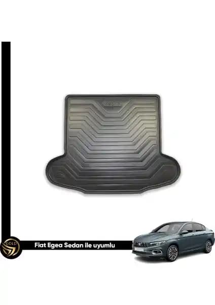 Fiat Egea Sedan 2015 ve Sonrası İçin Uyumlu Dayanıklı Bagaj Havuzu