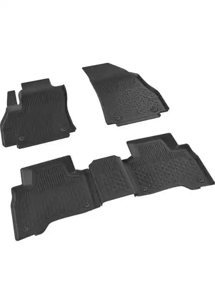 Fiat Fiorino 2008-2019 İçin Uyumlu 4.5D Premium Havuzlu Paspaslar Üst Düzey Koruma