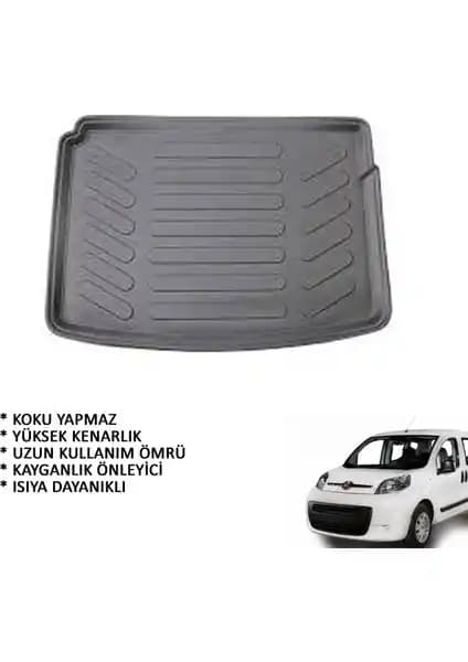 Fiat Fiorino 2008 ve Üzeri İçin Carx 3D Bagaj Havuzu ile Bagajınızı Koruyun ve Düzenleyin