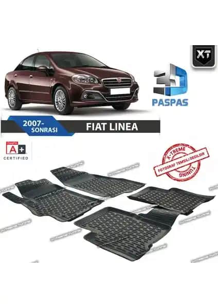Fiat Linea 3D Havuzlu Paspas: Dayanıklı ve Uyumlu İç Koruma Çözümü