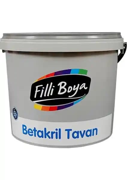 Filli Boya Betakril Tavan 17,5 kg İç Mekân Tavan Boyası Yüksek Kaplama ve Dayanıklılık