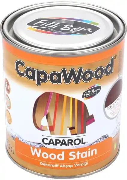 Filli Boya Capawood Koyu Meşe Dekoratif Ahşap Vernik İç Mekan Koruma ve Estetik Sağlar