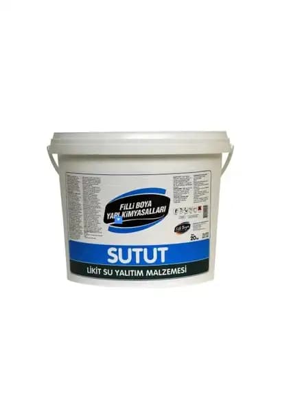 Filli Boya Sutut Sıvı Membran 20 kg Beyaz Yüksek Performanslı Su Yalıtım Malzemesi