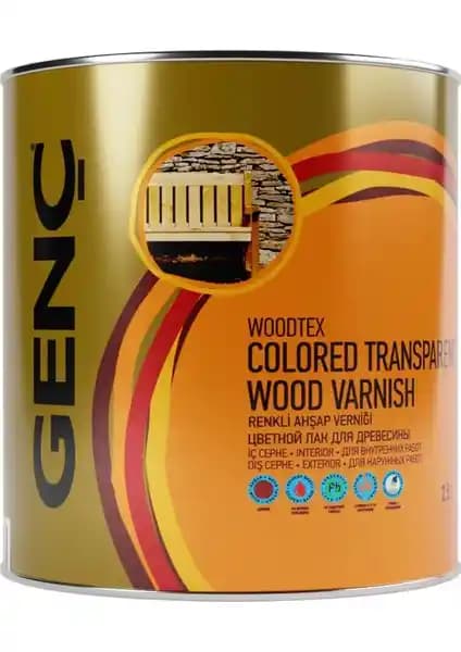 Genç Renkli Ahşap Vernik 2975 Tarçın 2.5 L - Dayanıklı ve Estetik Ahşap Koruma Çözümü