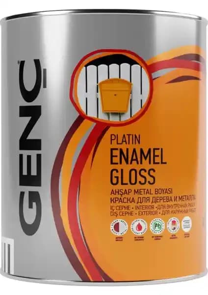 Genç Sentetik Parlak Ahşap ve Metal Boyası 9103 Siyah ile dayanıklı ve estetik yüzeyler elde edin