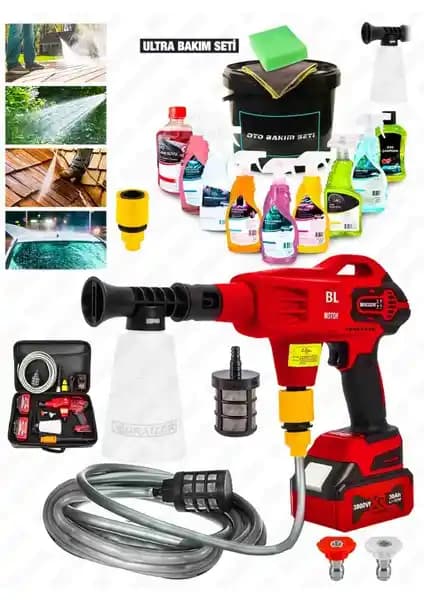 Graizer Alman 3800 Vf 100 Bar Kablosuz Şarjlı Oto Yıkama Makinesi Özellikleri ve Kullanım Avantajları